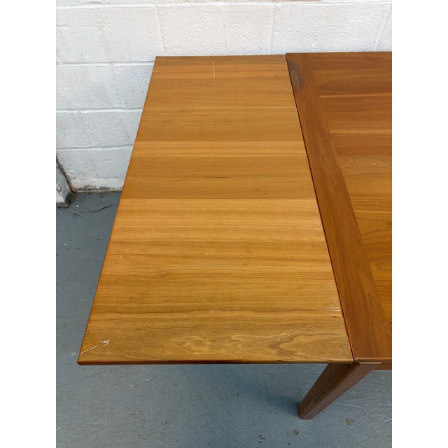 Large Mid-Century Draw-Leaf Dining Table by Mobler of Denmark For Sale - Image 13 of 18