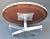 1970s 1970s Round White Laminate Aluminum Coffee Table Eames Design For Sale - Image 5 of 6