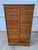 1950s Oak Double Column Curtain Filing Cabinet, 1950s For Sale - Image 5 of 18