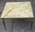 Coffee Table in Brass with Onyx Top, 1970s For Sale - Image 4 of 5