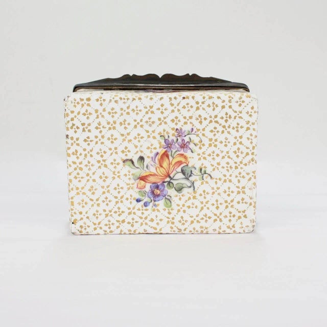 Antique English Battersea South Staffordshire Enamel Table Snuff Box For Sale - Image 9 of 11