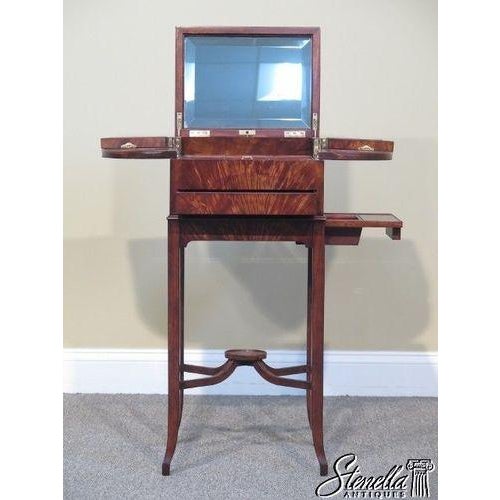 Age: Approx. 5 Years Old Details: Model TA-AL11070 Althorp Collection The Spencer Dressing Box Gorgeous Figural Mahogany...