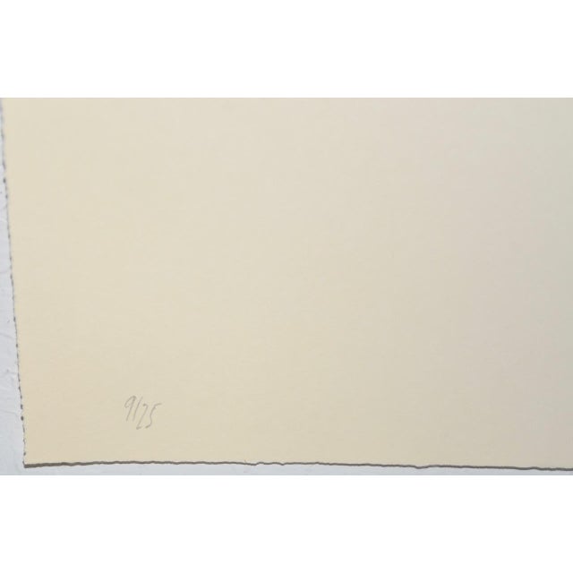 Minimalism Ferdinand Penker (Austria, 1950-2014) Early Etching C.1976 For Sale - Image 3 of 8