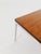 Brown German Teak Coffee Table with Chrom Legs from Knoll International, 1960s For Sale - Image 8 of 13