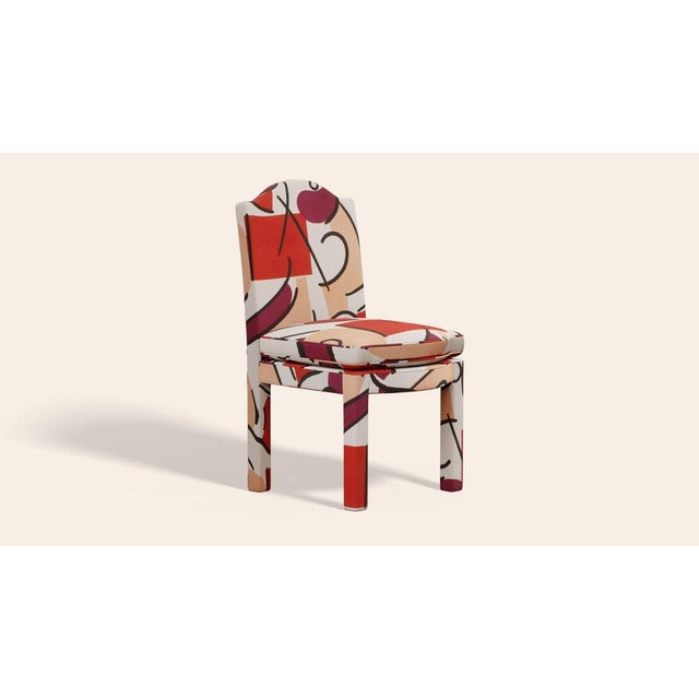 Contemporary Grenadine Leo Dining Chairs by Ceraudo, Set of 2 For Sale - Image 3 of 8