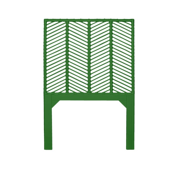 Liam Headboard Twin - Bright Green For Sale In West Palm - Image 6 of 6