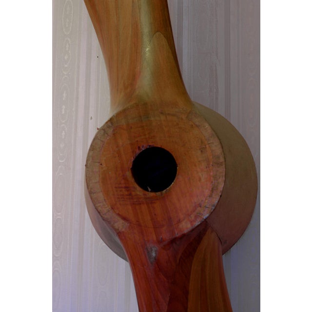 Hydroplane Wooden Propeller from Caproni, Italy, 1930s For Sale - Image 6 of 10