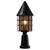 Black Path Lamp with Amber Bubble Glass from BEGA, 1970s For Sale - Image 8 of 8