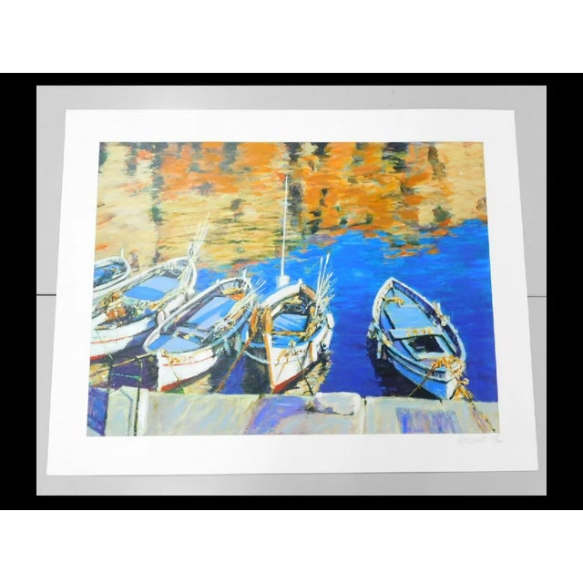 Artist: Aldo Luongo Country: Argentina / USA Title: Liguiria / Liguria Medium: Original print Hand embellished by the...