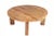 Modern Round Teak Coffee Table For Sale - Image 9 of 9