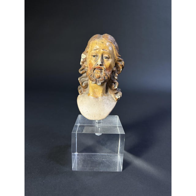 Head of a Neapolitan Nativity Scene Puppet, Late 18th Century For Sale - Image 4 of 8