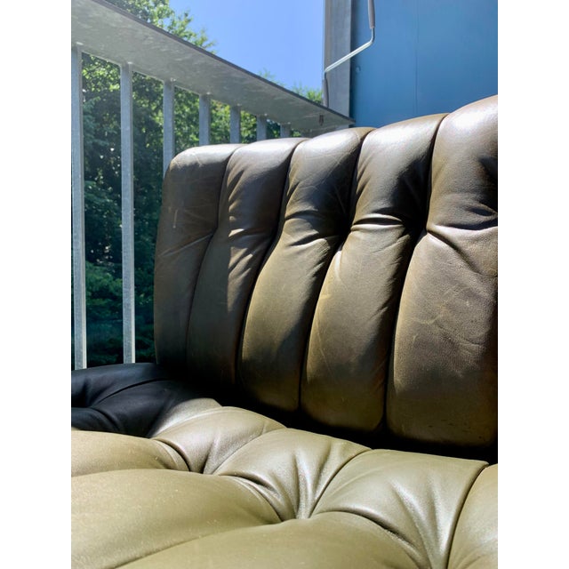 Mid-Century Chesterfield Modular Sofa from Strässle, 1975, Set of 5 For Sale - Image 9 of 18