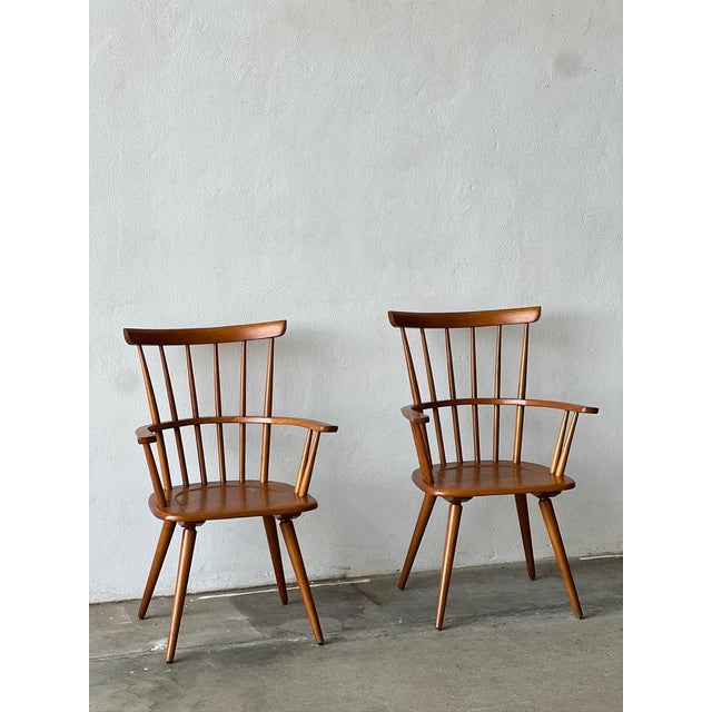 Brown Altheim Armchairs by Franz Schuster, 1950s, Set of 2 For Sale - Image 8 of 12