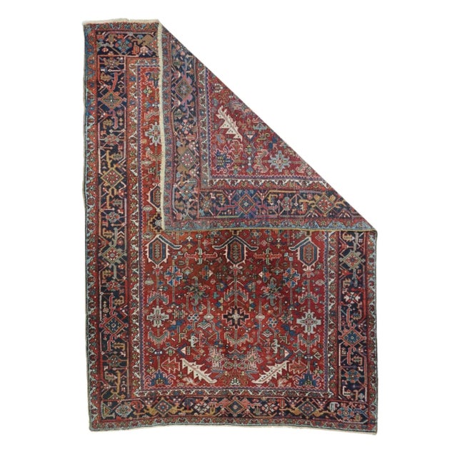 The numerous rugs of the famous NW Persian weaving district, from small scatters to giant carpets and a few runners, in...