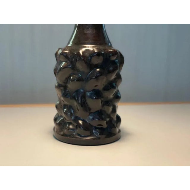 Vintage Danish Bubble Ceramic Table Lamp, 1960s For Sale - Image 6 of 7