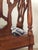Antique Victorian Mahogany Corner Chair With Brass Casters, Late 19th Century For Sale - Image 9 of 11