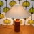 Deco highlight Mid-Century table lamp Stylish lighting in the Danish Design style 60s from Domus Absolute classic! massive...