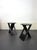 Wood Suzy Stools by Adrian Reed, 1980s, Set of 2 For Sale - Image 7 of 7