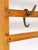 Mid-Century Coat Rack in Beech with 8 Brass Hooks attributed to Carl Auböck, 1950s For Sale - Image 13 of 18