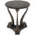 Bronze Triple Dolphins Base Granite Top Round Side End Table Pedestal For Sale - Image 12 of 12
