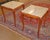 Pair of Vintage Marble Top Walnut Louis XV French Style End Tables For Sale - Image 9 of 15