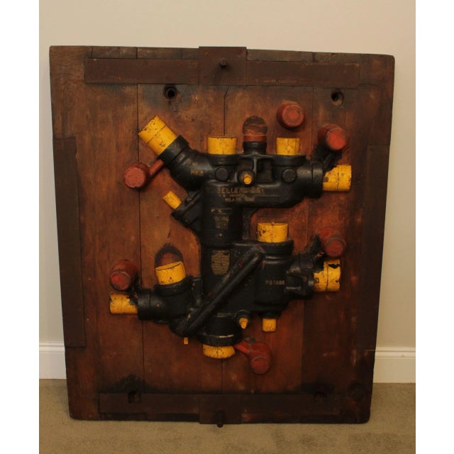 Pair of Vintage Industrial Assemblage Art For Sale - Image 9 of 13