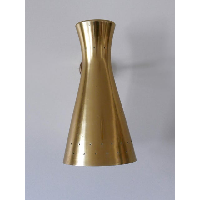 Mid-Century Modern Diabolo Wall Sconce, Germany, 1950s For Sale - Image 4 of 18