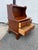 Pair of Chippendale Style Vintage Solid Cherry Wood Nightstands by Henkel Harris For Sale - Image 9 of 17