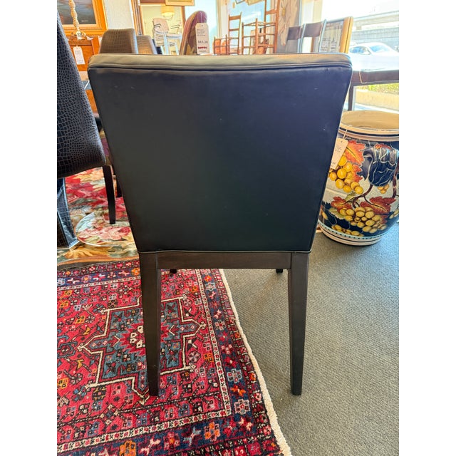 Room & Board Marie Leather Dining Chairs, Set of Six For Sale - Image 9 of 12