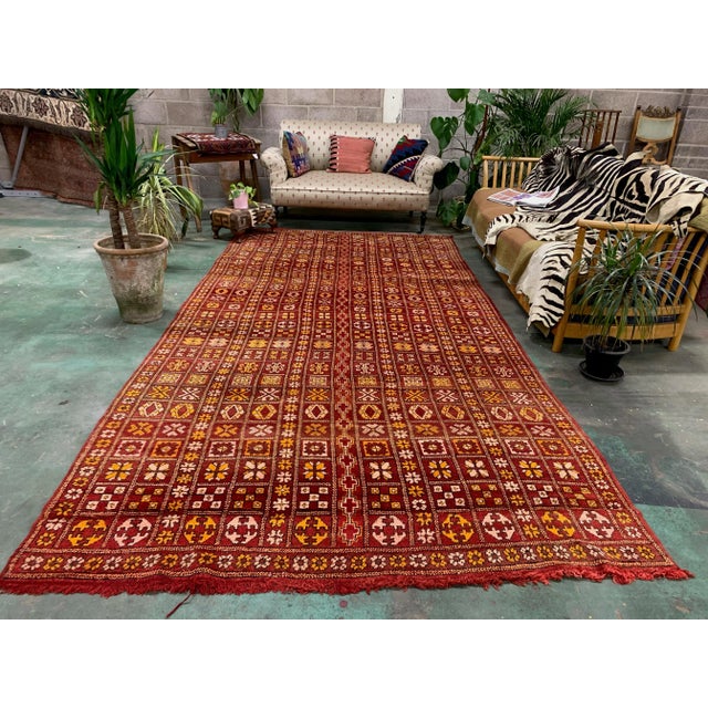 Large Moroccan Berber Atlas Rug For Sale - Image 3 of 10
