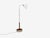 1930s Swedish Art Deco, Floor Lamp, Mahogany, Chrome For Sale In New York - Image 6 of 13