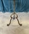 Spanish Gilt Iron Side Table on an Elevated Tripod Base For Sale - Image 11 of 12