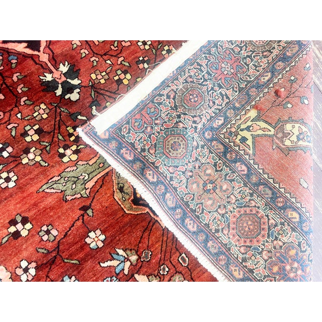 Antique Persian Sarouk Feraghan Rug For Sale - Image 4 of 8