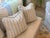 English Pair 100% Wool Pillows by Elizabeth Eakin For Sale - Image 3 of 4