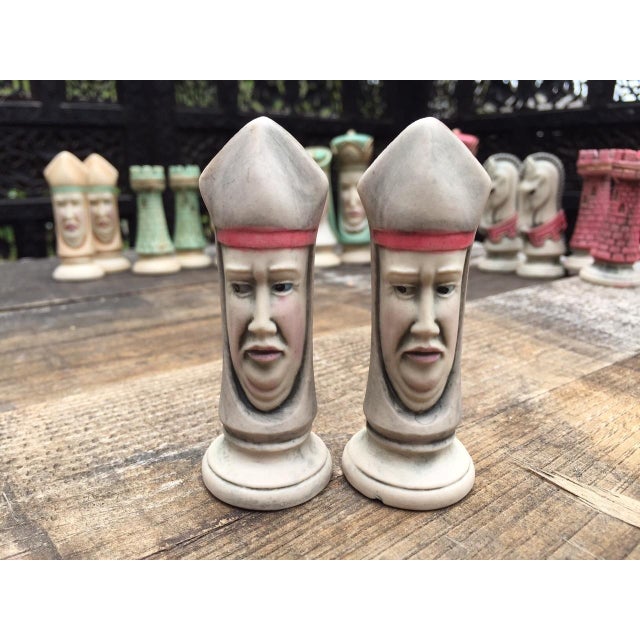 Vintage Hand-Painted Ceramic Duncan Mold Chess Set | Chairish Lenovo ibm m90p small form factor business desktop computer (intel dual core i5 up to 3.46ghz processor) 8gb ddr3 ram, 2tb and athena chess set glazed ceramic great britain 1997 2.