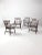 Vintage Windsor Dining Chairs Set 4 For Sale - Image 10 of 13