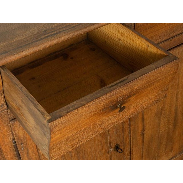 Wood Brutalist Sideboard in Wood, Germany For Sale - Image 7 of 12