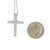 Natural Quality Diamond Cross Pendant with Chain 17" 14k W Gold 0.25 CT Certified $2,950 307922 This magnificent pendant...