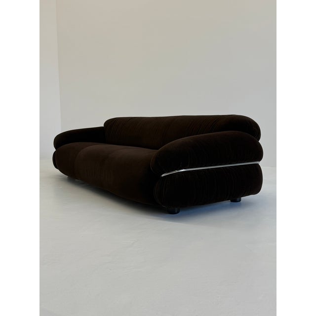 1970s Sesann Sofa by Gianfranco Frattini for Cassina, 1970s For Sale - Image 5 of 11