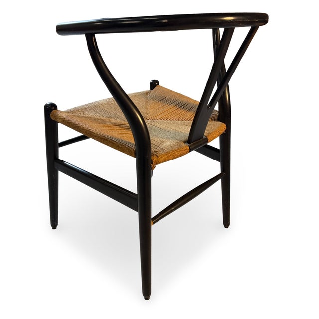 Set of Four Wishbone Dining Chairs, Attributed to Hans Wegner for Carl Hansen & Søn For Sale - Image 10 of 18