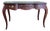 1960 French Maker Louis XVI Brown Mahogany Bronze Desk-1 Pc For Sale