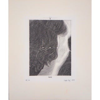 Sonja Hopf, Face, 1994, Original Engraving For Sale