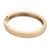 Vintage 2.30 Carat Diamond 14k Yellow Gold Bangle Bracelet For Sale - Image 4 of 6