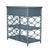 Wood Infinity End Table - Regatta Blue For Sale - Image 7 of 10