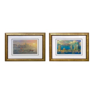 Alexander Chen Stereolithography Signed and Numbered Framed Prints, a Pair For Sale