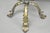 Contemporary Mediterranean Style Silver Gilt Iron Metal Mirror Fireplace Screen For Sale In Philadelphia - Image 6 of 13