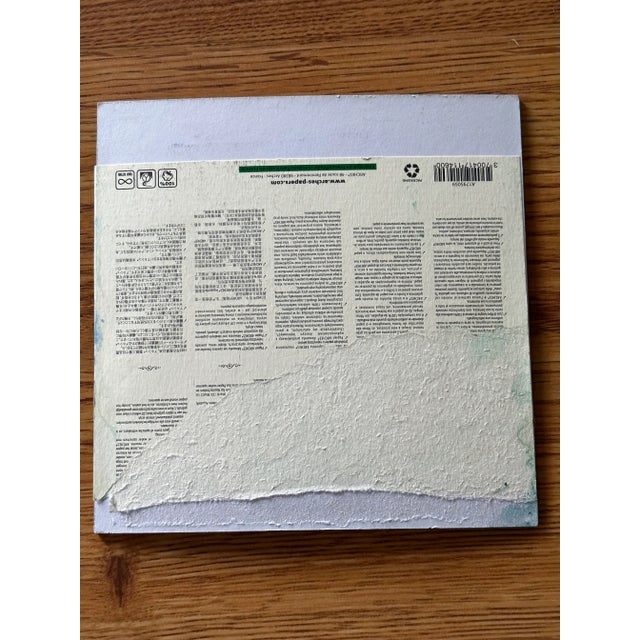 Abstract Nancy Smith Signed Original Watercolor For Sale - Image 3 of 5