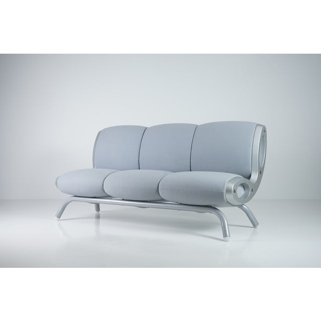 Item: 3-seater sofa Designer: Marc Newson* Manufacturer: Moroso, Italy Model: Gluon Era: 1990s Year of design: 1993...
