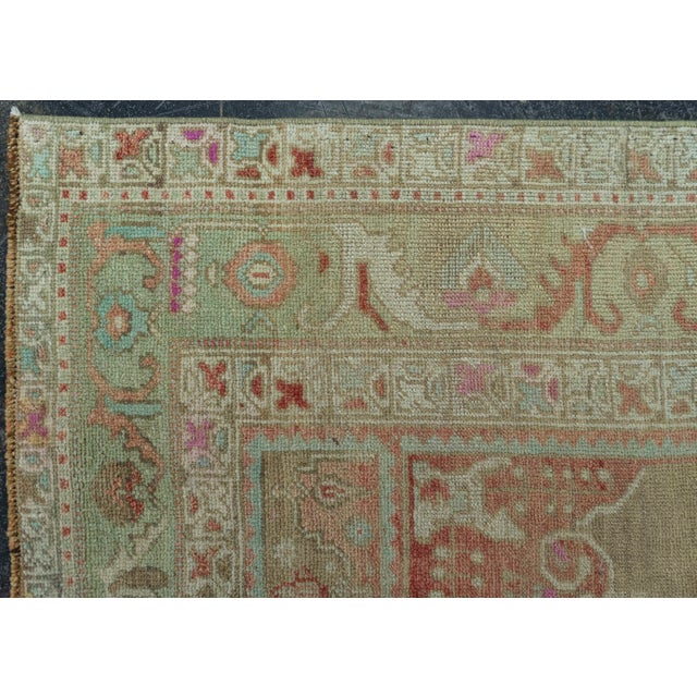 Early 21st Century Turkish Vintage Rug 4'9" x 7'11" #20848 For Sale - Image 5 of 8