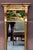 Late 19th Century American Federal Style Vertical Trumeau wall mirror with eglomise reverse painting under glass panel...